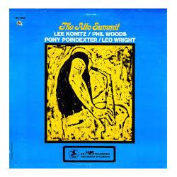 Lee Konitz Leo Wright Phil Woods Pony Poindexter Alto Summit VINYL LP - Stereo