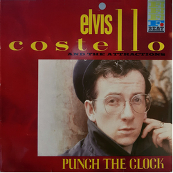 Elvis Costello & The Attractions Punch The Clock VINYL LP