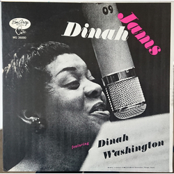 Dinah Washington Dinah Jams VINYL LP - Mono Reissue