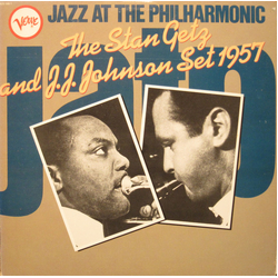 J.J. Johnson Stan Getz Jazz At The Philharmonic Set 1957 VINYL LP - Reissue