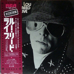 Lou Reed Lou Reed Live VINYL LP Japan