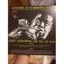 Louis Armstrong And His All-Stars Satchmo At Symphony Hall VINYL LP - Mono Repress