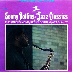 Sonny Rollins Jazz Classics VINYL LP - Reissue Remastered Stereo