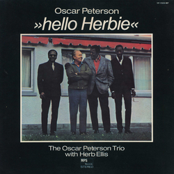 Herb Ellis The Oscar Peterson Trio Hello Herbie VINYL LP - Stereo