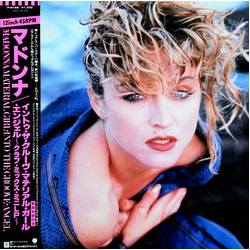 Madonna Material Girl, Angel And Into The Groove VINYL 12" - 45 RPM Maxi-Single Promo