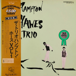 Hampton Hawes Trio Hampton Hawes Trio, Vol. 1 VINYL LP - Mono Reissue