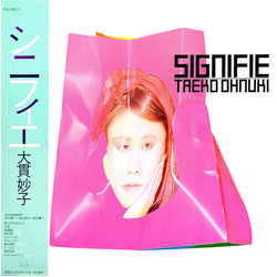 Taeko Ohnuki Signifie VINYL LP - Stereo