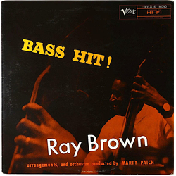 Marty Paich Ray Brown Bass Hit! VINYL LP - Mono Reissue