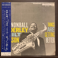 Cannonball Adderley Milt Jackson Things Are Getting Better VINYL LP