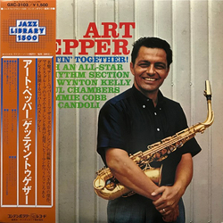 Art Pepper Gettin' Together! VINYL LP - Reissue Stereo