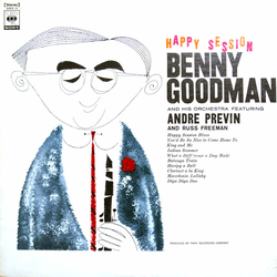 André Previn Benny Goodman And His Orchestra Russ Freeman Happy Session VINYL LP - Reissue Stereo