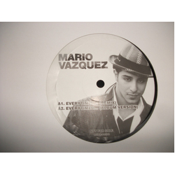 Mario Vazquez Everytime I...Remix EP VINYL 12" - 33 ⅓ RPM Sampler