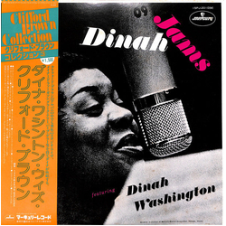 Dinah Washington Dinah Jams VINYL LP - Reissue Mono Japan