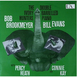 Bill Evans Bob Brookmeyer The Ivory Hunters - Double Barrelled Piano VINYL LP - Mono