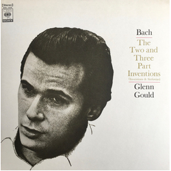 Glenn Gould Johann Sebastian Bach The Two And Three Part Inventions (Inventions & Sinfonias) VINYL LP - Reissue Stereo
