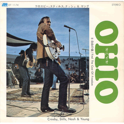 Crosby Stills Nash & Young Ohio VINYL 7" - 45 RPM Single