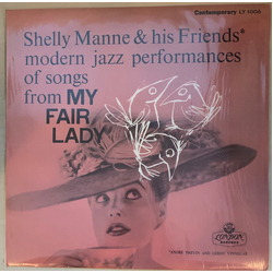Shelly Manne & His Friends Modern Jazz Performances Of Songs From My Fair Lady VINYL LP - Mono Reissue