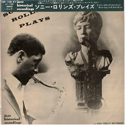 Sonny Rollins Quintet Thad Jones And His Ensemble Sonny Rollins Plays VINYL LP - Mono Reissue