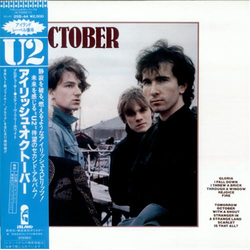 U2 October VINYL LP