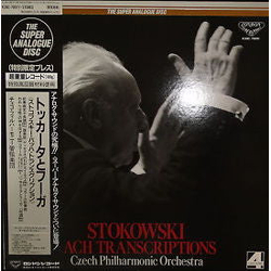 Johann Sebastian Bach Bach Transcriptions VINYL LP - Reissue Stereo Japan