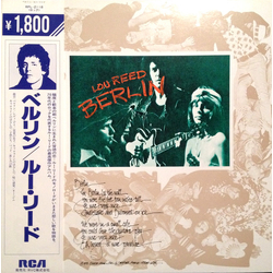 Lou Reed Berlin VINYL LP - Reissue