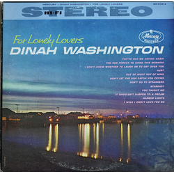 Dinah Washington For Lonely Lovers VINYL LP - Reissue