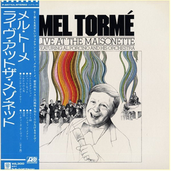 Al Porcino Big Band Mel Tormé Live At The Maisonette VINYL LP