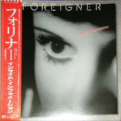 Foreigner Inside Information VINYL LP