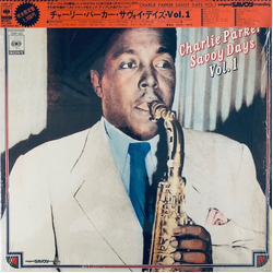 Charlie Parker Savoy Days Vol. 1 VINYL LP - Compilation Mono Reissue