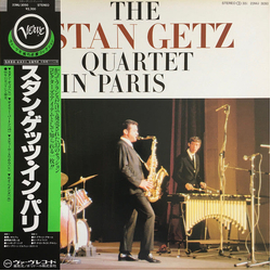 Stan Getz Quartet In Paris VINYL LP - Reissue Japan