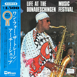 Archie Shepp Life At The Donaueschingen Music Festival VINYL LP - Limited Edition Reissue