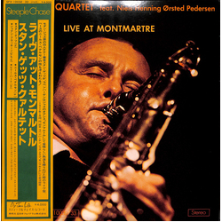 Niels-Henning Ørsted Pedersen Stan Getz Quartet Live At Montmartre VINYL LP