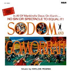 Miklós Rózsa Sodom And Gomorrah (An Original Soundtrack Recording) VINYL LP - Limited Edition Reissue Remastered Stereo