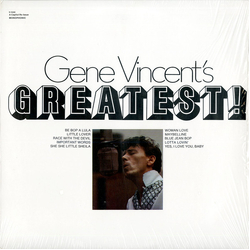 Gene Vincent Gene Vincent's Greatest VINYL LP - Compilation Mono Reissue