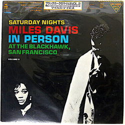 Miles Davis In Person, Saturday Nights At The Blackhawk, San Francisco, Volume II VINYL LP - Reissue