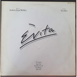 Andrew Lloyd Webber And Tim Rice Evita VINYL LP - Promo