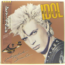 Billy Idol Whiplash Smile VINYL LP