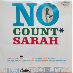 Sarah Vaughan No Count Sarah VINYL LP - Mono