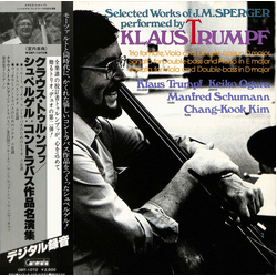 Klaus Trumpf Selected Works Of J.M.Sperger VINYL LP