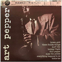 Art Pepper Discovery VINYL LP - Compilation Mono