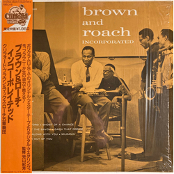 Clifford Brown And Max Roach Brown And Roach Incorporated VINYL LP - Reissue