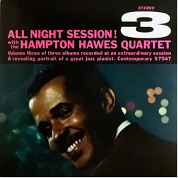 Hampton Hawes Quartet All Night Session, Vol. 3 VINYL LP - Reissue Remastered Stereo