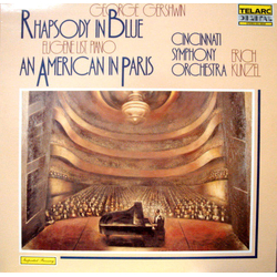 Cincinnati Symphony Orchestra Erich Kunzel George Gershwin Rhapsody In Blue, An American In Paris VINYL LP - Stereo