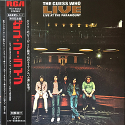 The Guess Who Live At The Paramount VINYL LP