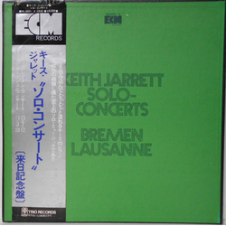Keith Jarrett Solo Concerts: Bremen / Lausanne VINYL LP - Promo
