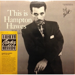 Hampton Hawes This Is Hampton Hawes Vol. 2: The Trio VINYL LP