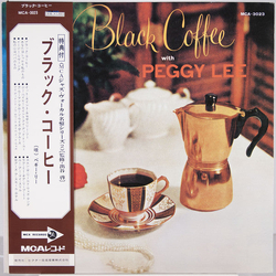 Peggy Lee Black Coffee VINYL LP - Reissue Mono Japan