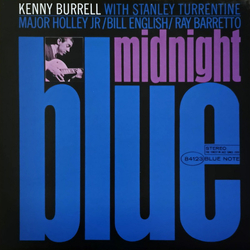 Bill English Kenny Burrell Major Holley Ray Barretto Stanley Turrentine Midnight Blue VINYL LP - Reissue Stereo