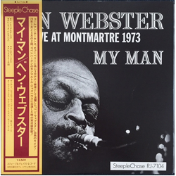 Ben Webster My Man - Live At Montmartre 1973 VINYL LP - Stereo