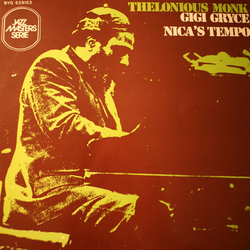 Gigi Gryce Thelonious Monk Nica's Tempo VINYL LP - Reissue
